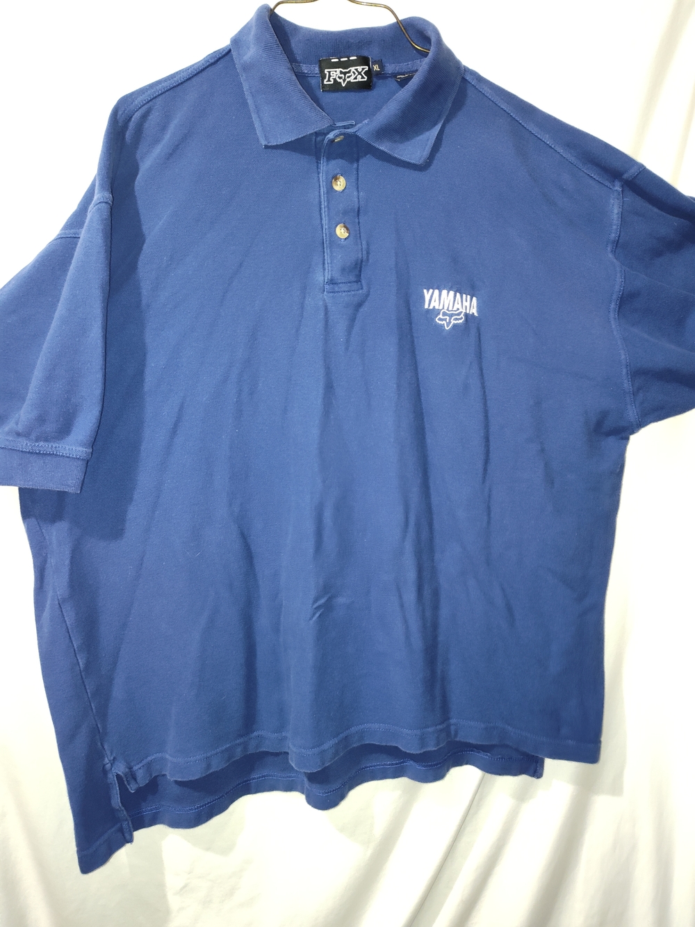 Yamaha Royal Blue Polo with Embroidered Logo
